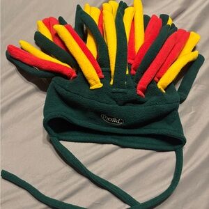 Vintage Mental Rasta Fleece Hat Dreadlocks